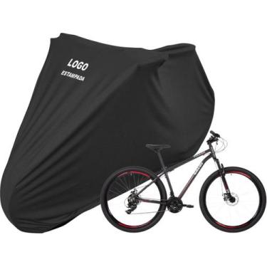 Imagem de Capa Bike Com Logo Caloi Vulcan 2023 Mtb Aro 29 - Mz, Preto