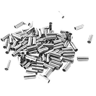 Imagem de 1000 Conexões/anilhas/luvas n 1 de alumínio para cabo de aço de pesca 