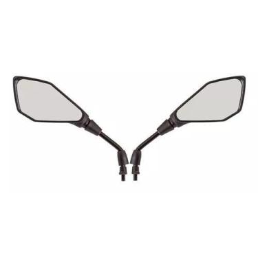 Imagem de Espelho retrovisor sport kawasaki z400 modelo rosca honda