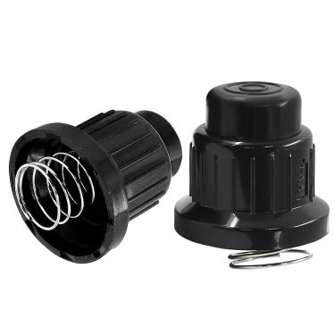 Imagem de Murtenze Pacote com 2 tampas de ignição de bateria AA e AAA, tampas de substituição de ignição de botão com molas para fogueira a gás, churrasqueira, gerador de faísca de churrasco, com rosca de