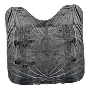 Imagem de oshhni Cobertor de cavalo Roupas de cavalo Lençol de flanela para exercícios Caminhada Treinamento Corrida Fazenda