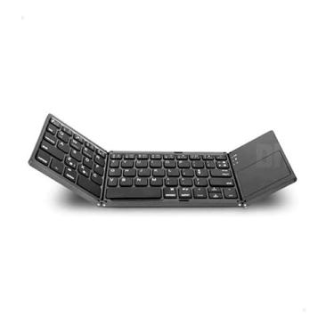 Imagem de BDNET, Teclado Bluetooth Dobrável C/touchpad Para Celular Tablet Pc