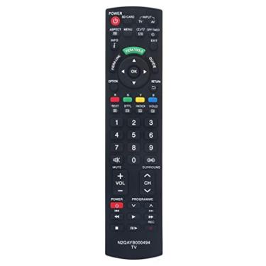 Imagem de N2QAYB000494 Ajuste remoto substituído para Panasonic TV TH-L22X20AK TH-L22X20AS TH-L22X25A TH-L32U20A TH-L32X20Z TH-L32D20A TH-L32X20A TH-L32X25A THL32X25A 7U20A TH-L42D20A TH-L42U20A TH-L42U20Z