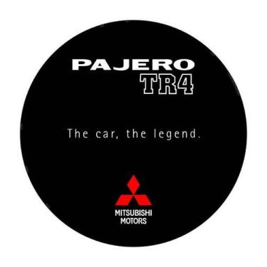 Imagem de Capa De Estepe Mitsubishi Pajero TR4 The Car Thre Legend - Grassi