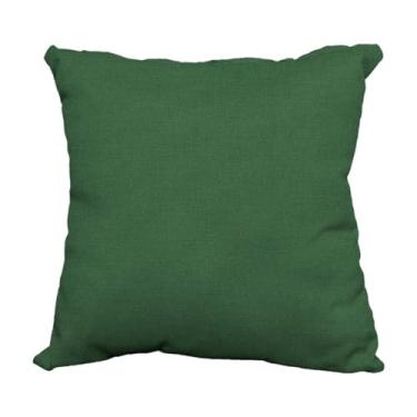 Imagem de Capa Almofada 40x40 Oliva AcquaBlock Impermeável Com Zíper Premium Comfort Área Externa Liso