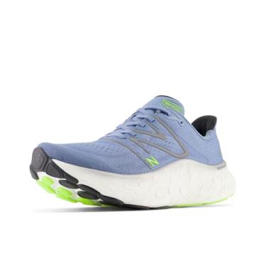 Imagem de New Balance Fresh Foam X More V4 Tênis de corrida masculino, Mercury Blue/Dark Silver Metallic, 12.5