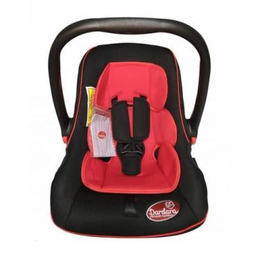 Imagem de Bebê Conforto Dardara Atractive Preto e Vermelho 0 a 13kg, Preto com V