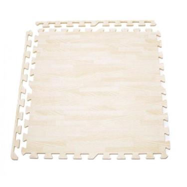 Imagem de Tatame Desmontável Em Eva Liveup 4 Placas 62x62x1,2 Claro