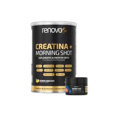 Imagem de Creatina Monohidratada + Morning Shot  Abacaxi Renova Be, Balm Dores
