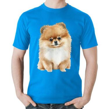 Imagem de Camiseta Algodão Cachorro Spitz Alemão Lulu da pomerânia - Foca na Mod