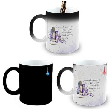 Imagem de Caneca Mágica Porcelana Presente Mãe De Primeira Viagem Roxo