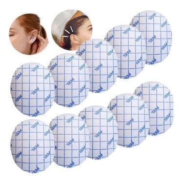 Imagem de Kit 10 Adesivos Protetores Ouvido Orelha Agua Adulto Proteção - Protet