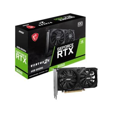 Imagem de Placa de Vídeo MSI NVIDIA Geforce - RTX 3050, 6GB, DDR6, 96 Bits