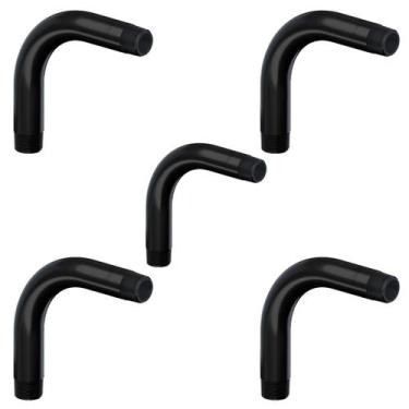 Imagem de 5 Curvas Eletroduto Tigre 3/4 90g Raio Curto Pvc