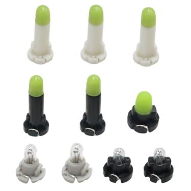 Imagem de ZrAutomch Lâmpada De Interruptor De Controle Do Refrigerador (Conjunto De 10 Peças) Adequada Para Toyota 4Runner 2003-2009, Substitua # 90010-09015 90010-09016 90010-09017 90010-09018 90010-09019