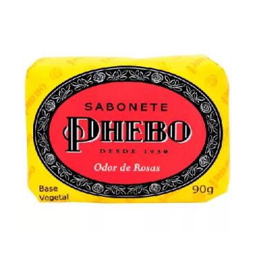 Imagem de Sabonete Phebo Odor De Rosas Barra 90g, 1, 90g