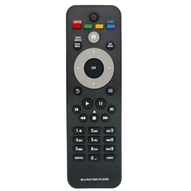 Imagem de Controle remoto de substituição adequado para Philips Blu-ray Disc DVD Player DS3110 BDP2100 BDP2180 BDP3400 BDP3480 BDP3300 BDP3305 BDP3310 BDP3380 BDP2980 BDP2900 BDP2930 DP3382 BDP3390 BDP2100K