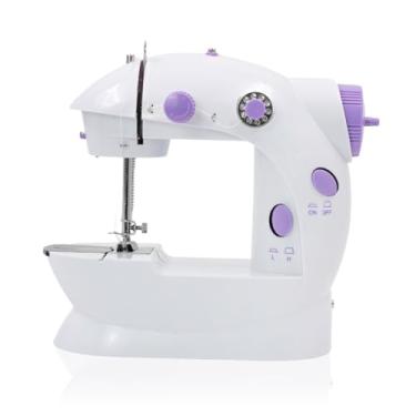 Imagem de Máquina de Costura Portátil, Doméstica, Reta, Compacta, Bivolt, Branco
