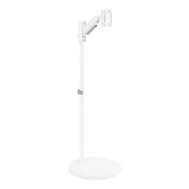 Imagem de Suporte Móvel Para Monitor E Tv Até 35 Com Regulagem De Inclinação Octoo Smart Up - Branco