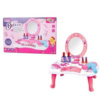 Imagem de Brinquedo Penteadeira Infantil Magica + Acessórios De Beleza - Well Ki