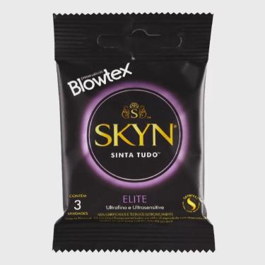Imagem de Preservativo Blowtex Skyn Elite com 3 Unidades