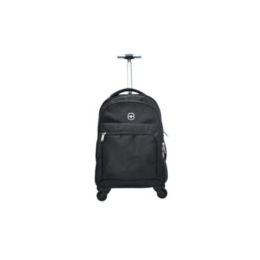 Imagem de Mochila com Carrinho Executiva Mala com 4 Rodas e com Giro 360º