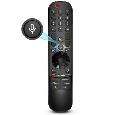 Imagem de Substituição do controle remoto de voz para LG Smart TV Magic Remote MR22GN