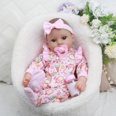 Imagem de Baby Doll GOAROY realista de 18 polegadas com acessórios para 3 ou mai