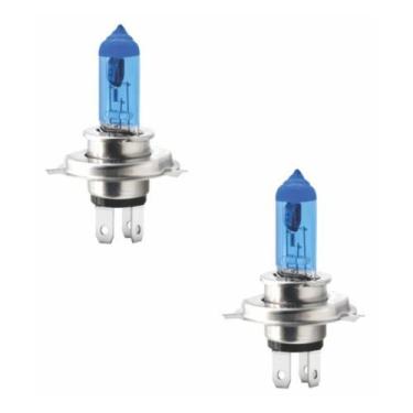 Imagem de Par de Lampadas Halogena Super Brancas Code/Tech one 12V H4