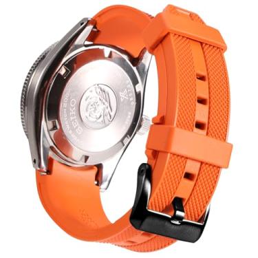 Imagem de Pulseiras de relógio masculinas StrapXPro (SPX1C) de 20 mm de borracha para relógios de mergulho Seiko Prospex 62MAS Modern Reinterpretation SPB/SBDC Series & Limited Edition Series SPB143, SPB239