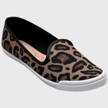 Imagem de Sapatilha Slipper Feminina Confort Onça Moleca 5109.712.27783-Feminino