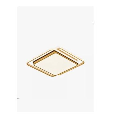 Imagem de Plafon Hoop 72W Multicor Bivolt Dourado OPUS