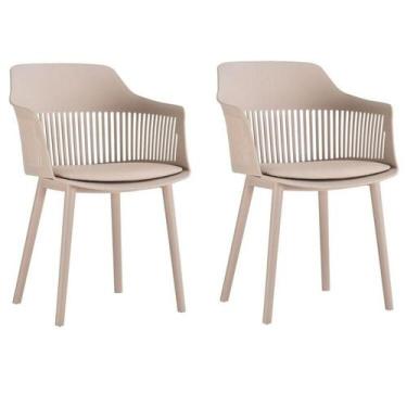 Imagem de Kit com 2 Cadeiras para Sala de Jantar Marcela - Rivatti