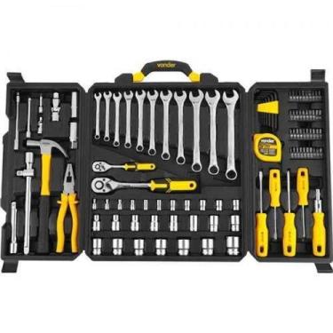 Imagem de Jogo Kit Ferramentas Maleta 110 Peças Profissional Vonder