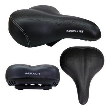 Imagem de Selim Banco Gel  Mtb 260x200mm Unissex 2 Molas Absolute-Unissex