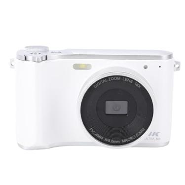Imagem de Câmera de Fotografia de 64MP VLogging Com Câmera de Fotografia Com Sensor CMOS 4K AutoFocus Compact Com Tela Flip Screen de 3 Polegadas 16x Digital Zoom Anti Shake para Jovens