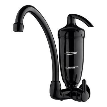 Imagem de Torneira com Filtro Purificador Acqua Bella Preto Lorenzetti