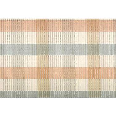 Imagem de Tapete Antiderrapante Tropical Xadrez Color 43cm x 130cm – Kapazi Oficial