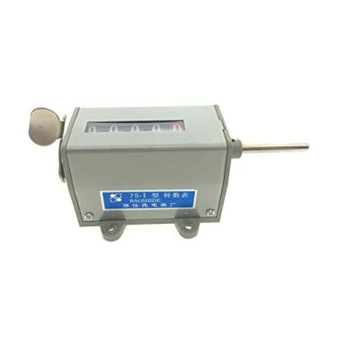Imagem de (75-I) - YXQ 75-I 0-99999 5 Digits Mechanical Resettable Pulling Pull Stroke Counter