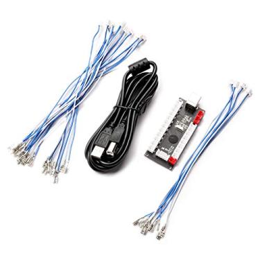 Imagem de BEYEE Zero Delay Arcade USB Encoder PC to Joystick For MAME & Raspberry Pi Retropie Projects (2 pinos + 4,8 mm)