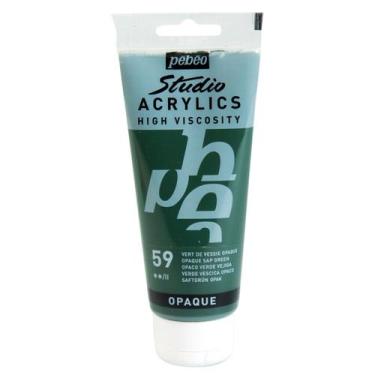 Imagem de Tinta Acrílica Pébéo 100ml 59 Sap Green