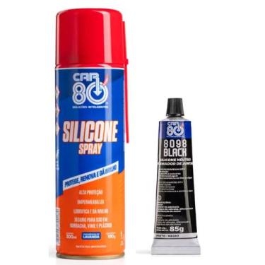 Imagem de Kit Silicone Spray E Cola Forma Junta 8098 Car80