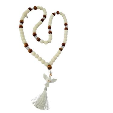 Imagem de Colar Decorativo Mesa Pendurar Parede Divino Espirito Santo 102cm