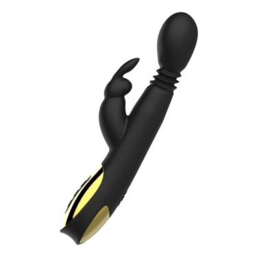 Imagem de Vibrador Ponto G Com Estimulador Rabbit - Preto