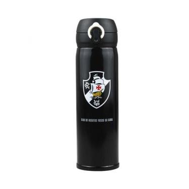 Imagem de Garrafa Térmica time Vasco 420ml Inox - Mileno