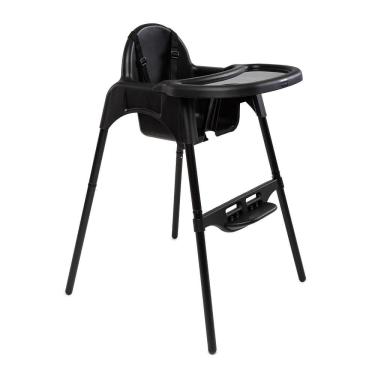 Imagem de Cadeira de Alimentação Macaron Preta - Voyage