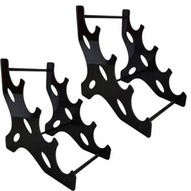 Imagem de mwater Suporte Para Sabre De Luz: Acrílico Preto 2 E 4 Camadas, Luz Adequado Espadas,