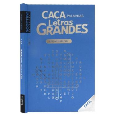 Imagem de Scottini touch: Caça-palavras Letras Grandes Fácil V1