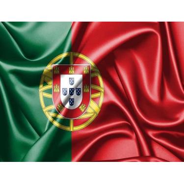 Imagem de Bandeira de Portugal 80cmx140cm Tecido Oxford 100% Poliéster - Present