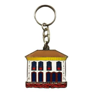 Imagem de Chaveiro - Azul/Branco - Paraty, Azul/Branco